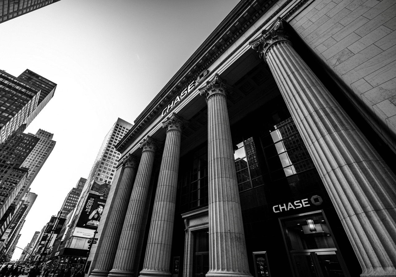 Chase Bank in a large city