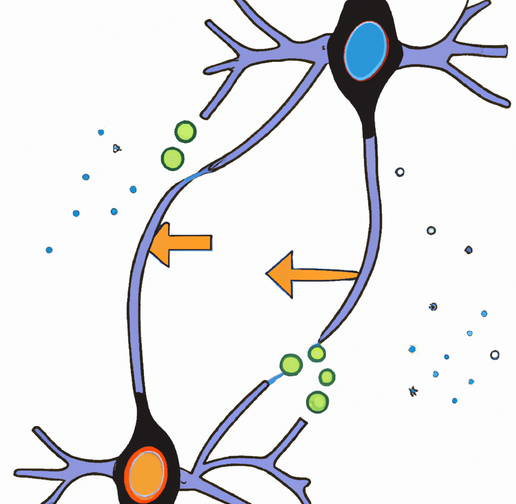 neuron connecting to a terpene