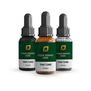 Private label tincture bottles